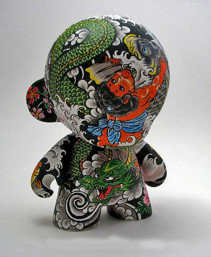 Yakuza-Toy!-Tattoo-Traditional-Japanese-Style! Yakuza-tattoo figure