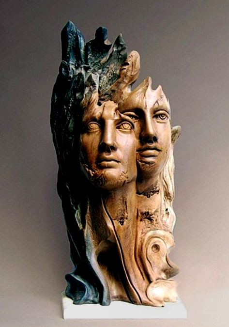yiannis-nanouris-sculpture-473x675 Yiannis-Nanouris-raku-mask double head sculpture