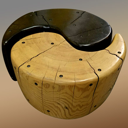 Yin-Yang-Table-by-Daniel-Pollock Yin-Yang-Table-by-Noted-California-Artist-Daniel-Pollock---Bridges-Over-Time