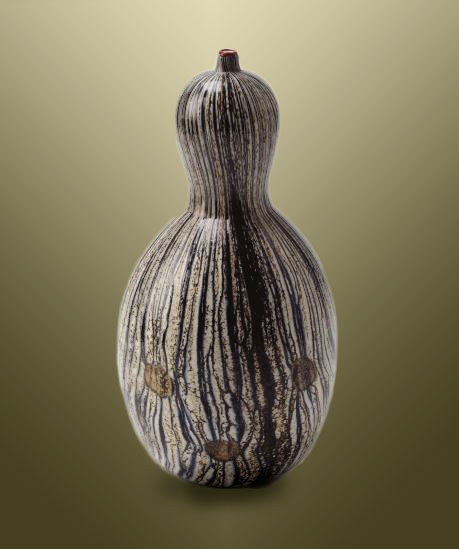 Yoichi-ohira-japanese-ceramics YOICHI-OHIRA ceramic gourd vessel