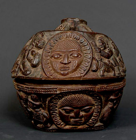 Yoruba-Opon-Igede-Ifa-(Divination-Bowl),-Nigeria Yoruba Opon Igede Ifa-(Divination-Bowl), Nigeria
