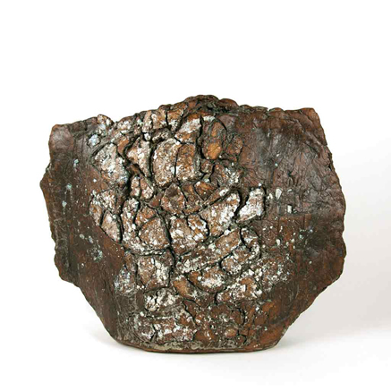 Yoshimi-Futamura-ceramics Yoshimi-Futamura ceramic sculpture with nature texture