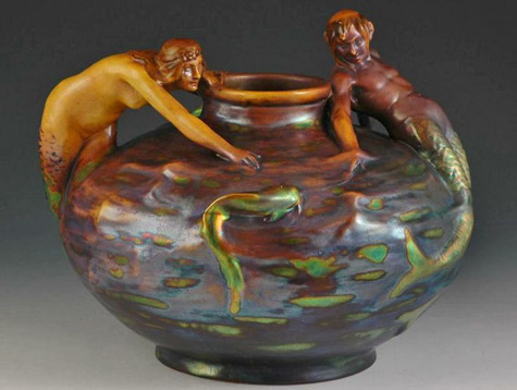 Zsolnay-Mermaid-vase-